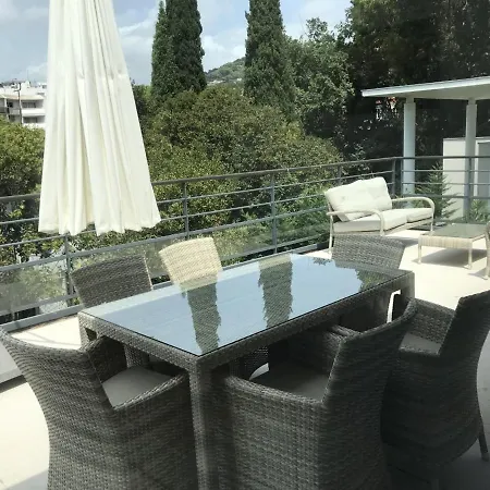 Montfleury, 2 Terrasses, 2 , 2 Sdb , Pkg Prive Piscine, 15 Min Walk To Croisette And Palais Des Festivals Lägenhet