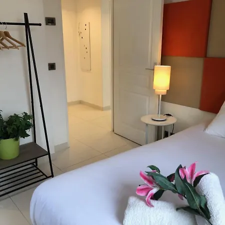 Montfleury: Dual Terrace Retreat Near Croisette Cannes