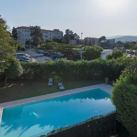 Terrasses De Montfleury - Spacieux, 2 Terrasses, Parking Prive, Piscine, 15 Min Du Palais Et Plages